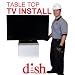 Premium TV Set-up (On-stand) by Dish