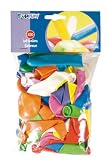 100 Luftballons farbig sortiert Style 14058