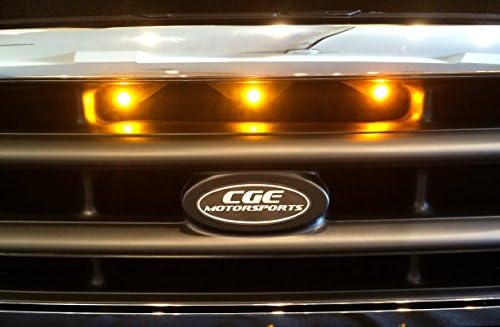 CGE MOTORSPORTS 2009-2004 Ford F-250 Raptor Style Grill Amber Light Kit