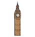 Cardboard People Big Ben Clock Tower Life Size Cardboard Cutout Standup