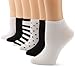 K. Bell Socks Women's 6-Pack Dots Assorted No Show Socks