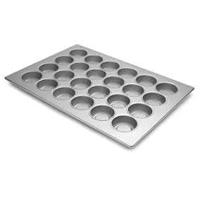 Click here to buy Amco Food Service Mary Ann Strawberry Shortcake Pan 24-Cup by Amco Food Service.
