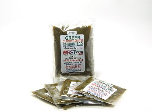 50g RSTSpices Thai Green Curry Paste In Vacuum Bag Pack Of 4