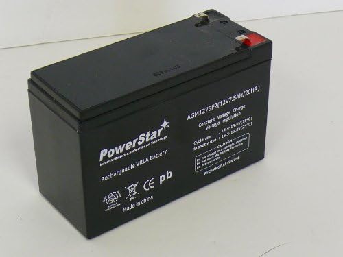 PowerStar 9AH Battery Upgrade for 12V 8Ah UPS Battery APC BACK-UPS ES BE650G