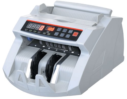 GSI Great-Quality Ultra-Safe Electronic Money/Cash Bill Counter With LED Screen Display - Automatic UV and MG Counterfeit Detection - For Retail Stores, Offices and Institutions