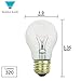 (Pack of 12) 40-Watt A15 Appliance Fan Bulb Clear 120V - Premium Quality