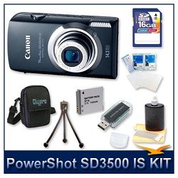 Buy Canon PowerShot SD3500 IS Digital ELPH Camera Best Price with Fast Shipping.