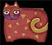 Kat Knacks 1-Drawer Feline Keepsake/Trinket Box