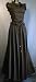 BAUMWOLLROCK MITTELALTER ROCK MARKETENDERIN LARP GOTHIC 36-44 schwarz grau 7062