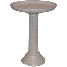 API K5570-01 Kozybird Spa Heated Birdbath With Pedestal by 
