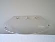 Motorcycle Helmet 5 Snap Flat Face Shield Visor New