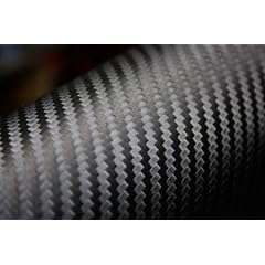 Seitronic� 3D Carbon Folie in Schwarz, Car Wrapping Folie 100cm X 152cm