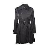 David Barry Imperméable à ceinture femme coupe ajustée et tendance
