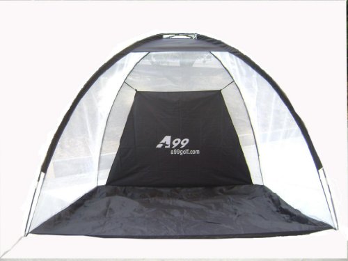 A99 Golf Firber Glass Pole Black Htting Net