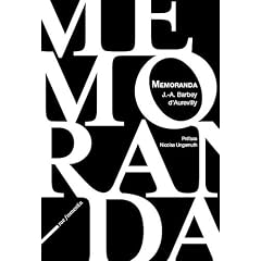 Memoranda, Pr�face de Nicolas Ungemuth