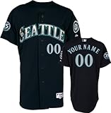 Seattle Mariners Jersey: Personalized Alternate Navy Authentic Jersey with 35th Anniversary Patch