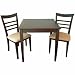 Kitchen & Housewares : Udine Espresso Finish Chairs - Set of 2