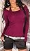 Neckholder Pullover Pulli Violett Wolle Strickpullover