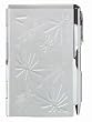 Flip Notes Pen and Notepad - Silver