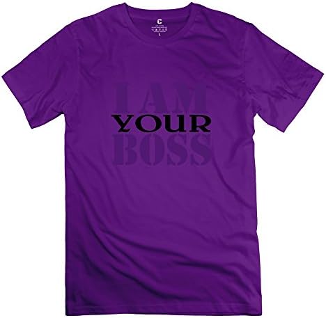 ZYA6W Men Boss Short Sleeve Swag T-Shirt Purple 20