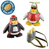 41HLzZJH9BL. SL160  Disney Club Penguin 2 Mix N Match Figure Pack    Secret Agent and Rookie