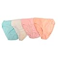 Damen Baumwoll-Unterhosen im Bikinischnitt, einfarbig (10 St�ck)