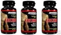 EREXOR Male Enhancement Penis Enlargement Pills - Pack of 3 Bottles- 180 Capsules
