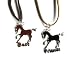 Best Friends Horses Mood Friendship Necklaces