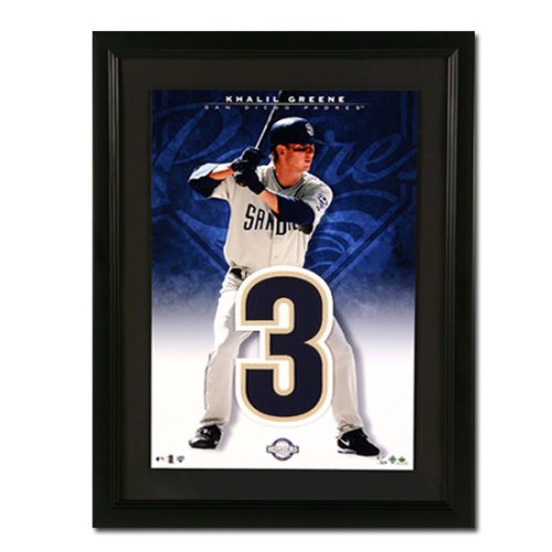 San Diego Padres - Khalil Greene Upper Deck MLB Jersey Numbers Collection