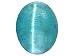 Jewelry : MIN 2.75CT 10X8MM OVAL GREEN CABOCHON CAT'S EYE APATITE