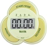 TANITA デジタルタイマー ZADA イエロー TD-383-YL
