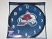 COLORADO AVALANCHE 12" Team Colors & Logo Round WALL CLOCK