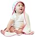JJ Cole Collections Hooded Towel Green Bird