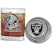 Raiders Hunter NFL Bottomsup Executive Drink Glass Set