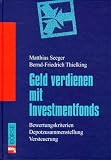 Geld verdienen mit Investmentfonds