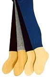 Leggings Kinder Legging Strumpfhosen uni schwarz 122/128