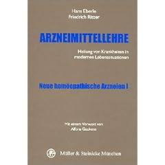 Arzneimittellehre, Neue hom�opathische Arzneien
