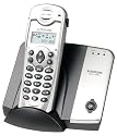 Audioline DECT 4500 delphin-silber Freisprecheinrichtung, Clip-Funktion, Telefonbuch mit 50 Speicherplätzen