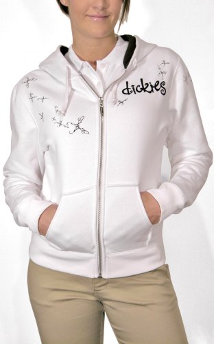Dickies Girls Juniors' Zip Front Butterfly Hoodie