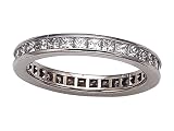 1.60 cttw Princess Diamonds Eternity Band by Karina B(tm) - Platinum, 18kt White or Yellow Gold