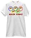 MEXICAN OLYMPICS RINGS TACO FOOD TEE SHIRT