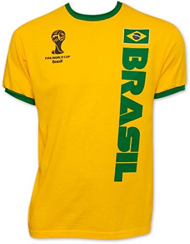 FIFA World Cup Soccer - Brasil - Ringer T-Shirt