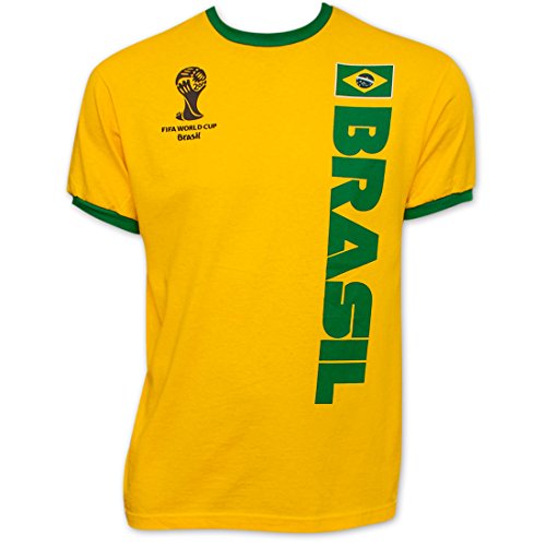 FIFA World Cup Soccer - Brasil - Ringer T-Shirt