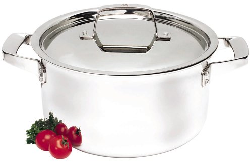 J.A. Henckels International Classic Clad 6-Quart Stock Pot with Lid