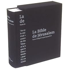 La Bible de J�rusalem : Texte int�gral et photographies