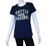 Women's Classic Logo NFL T-Shirt - Seattle Seahawks - Medium at Amazon.com