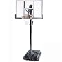 Lifetime 71929 World Class XL Base Height-Adjustable Portable Basketball System with Clear 50-Inch Shatter Guard Backboard