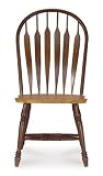International Concepts 1C58-1206 Windsor Steam Bent Arrow Back Chair, Cinnamon/Espresso