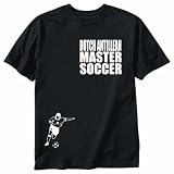 T-Shirt Black  Dutch Antillean Master Soccer  Netherlands Antilles Country