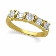14K Yellow Gold Diamond Wedding/Anniversary Band - 1.17 Ct.